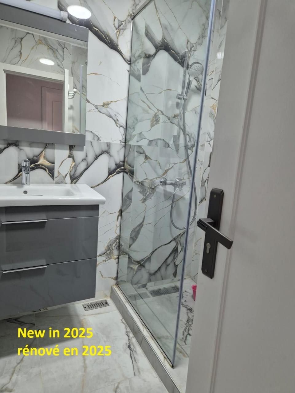 Stylish Duplex - Ocean View - Airport - Wifi - Renovated 2025 - 24H Reception Apartment Jbila Exterior photo